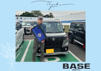 M様スペーシアベース納車☆彡